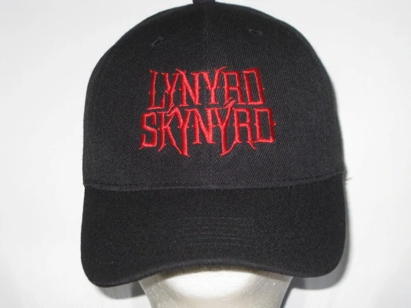 LYNYRD SKYNYRD - EMBROIDERED BASEBALL CAP - Adjustable Velcro Back -Unisex